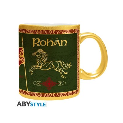 Le Seigneur des Anneaux - Mug Rohan 320 ml - Effet doré