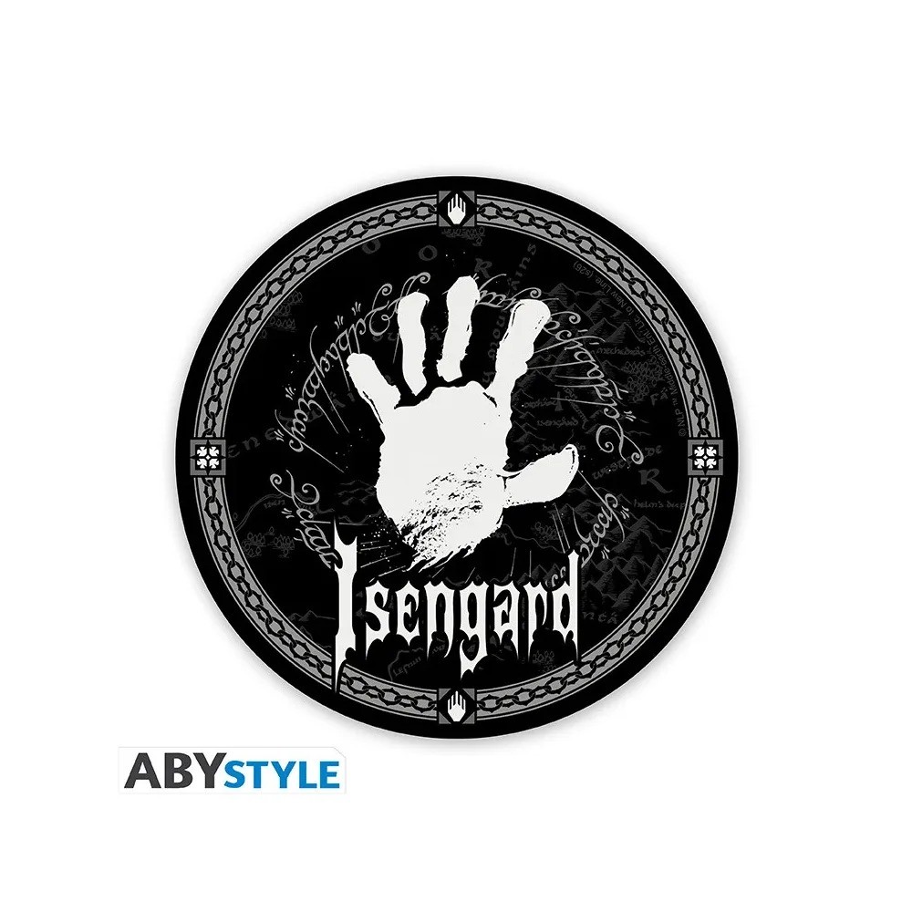 Le Seigneur des Anneaux : dessous de verre en céramique Isengard