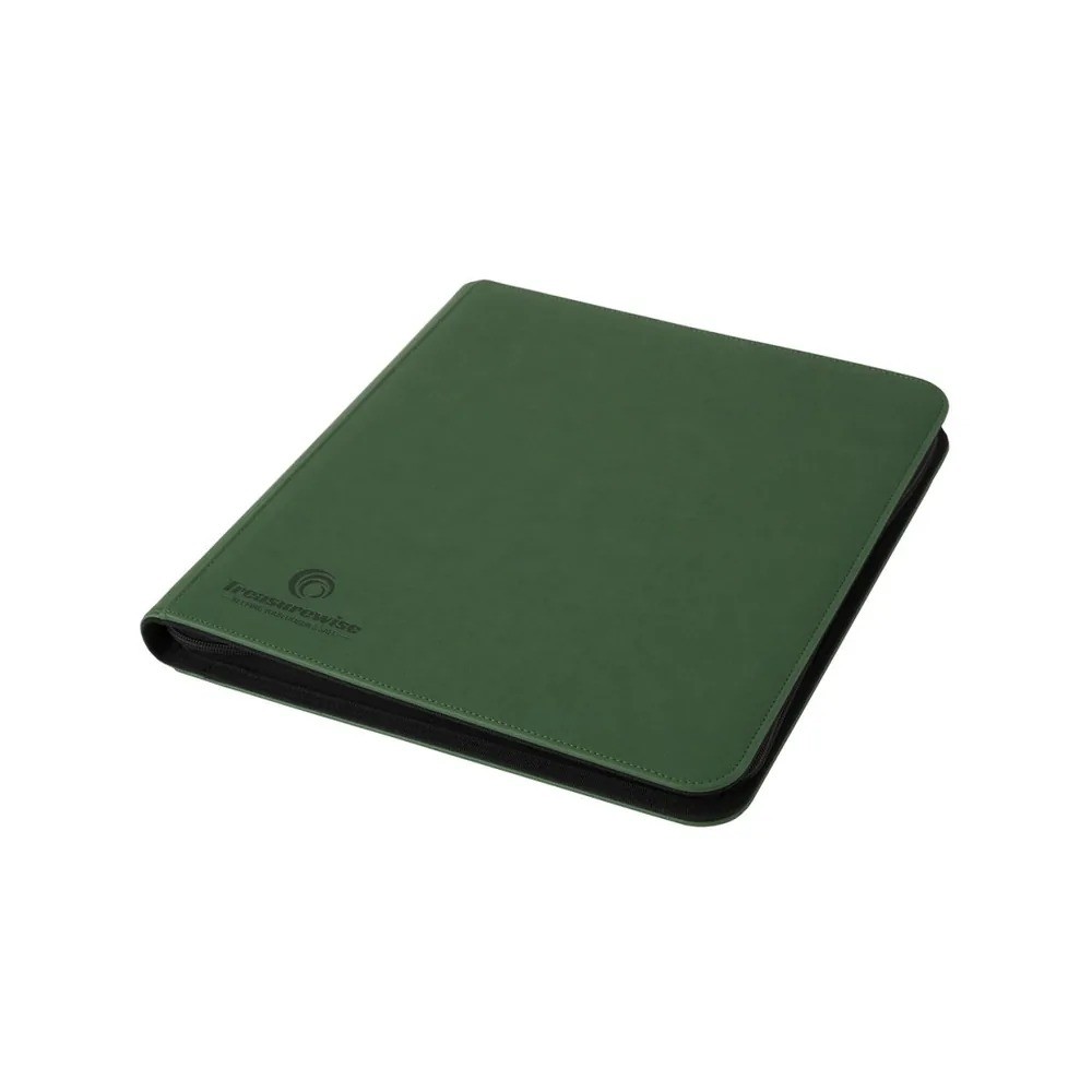 TreasureWise WiseGuard Zip Binder XL 12, 480 cartes, vert