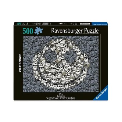 Puzzle Challenge 500 pièces L’Étrange Noël de monsieur Jack - Ravensburger