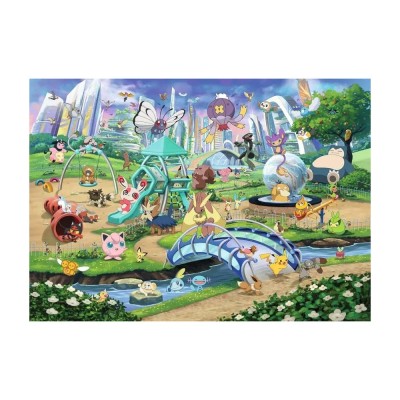 Pokémon - Eevee & Park - Puzzle 1000 pièces
