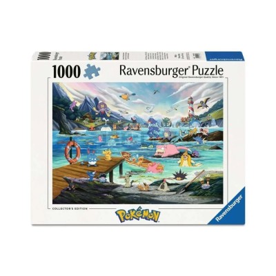 Puzzle Pokémon Aquali & Marine Tempérée 1000 pièces