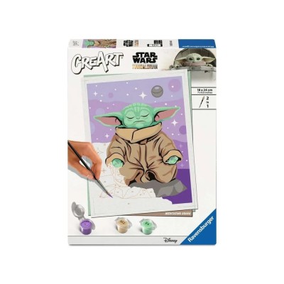 Ravensburger CreArt Star Wars : The Mandalorian - Grogu 18 x 24 cm