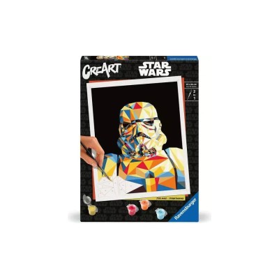 CreArt Stormtrooper Star Wars - Peinture par numéros Ravensburger 24 x 30 cm