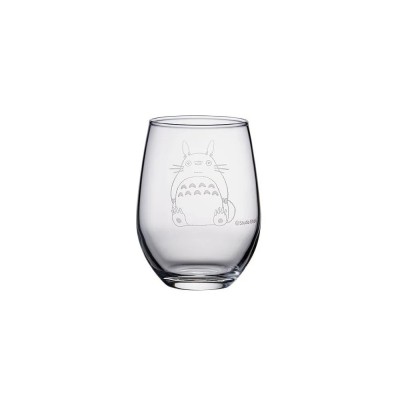 Verre gravé Totoro et gland 325 ml - Mon Voisin Totoro
