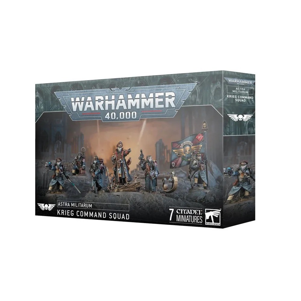 Warhammer 40,000 : Escouade d’État-major de Krieg - Astra Militarum