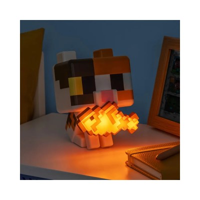 Minecraft Lampe GloBuddies Cat 15 cm