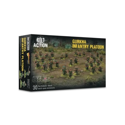 Bolt Action - Commonwealth - Gurkha Infantry Platoon