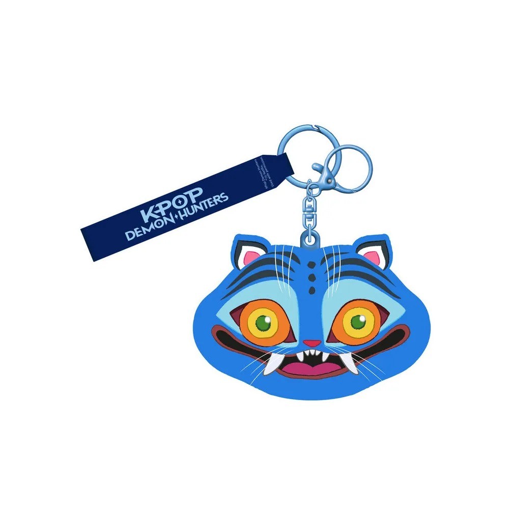 K-POP Demon Hunters - Derpy Tiger - Porte-clés en silicone