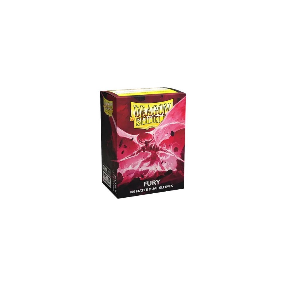 100 pochettes Dragon Shield Dual Matte - Fury