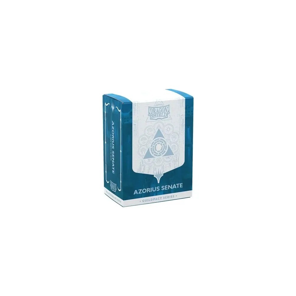 100 Protège-cartes Dragon Shield Matte Guildpact : Azorius Senate