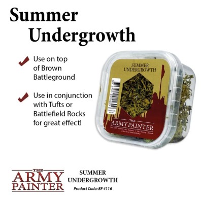 Summer Undergrowth - Flocage pour socles Army Painter