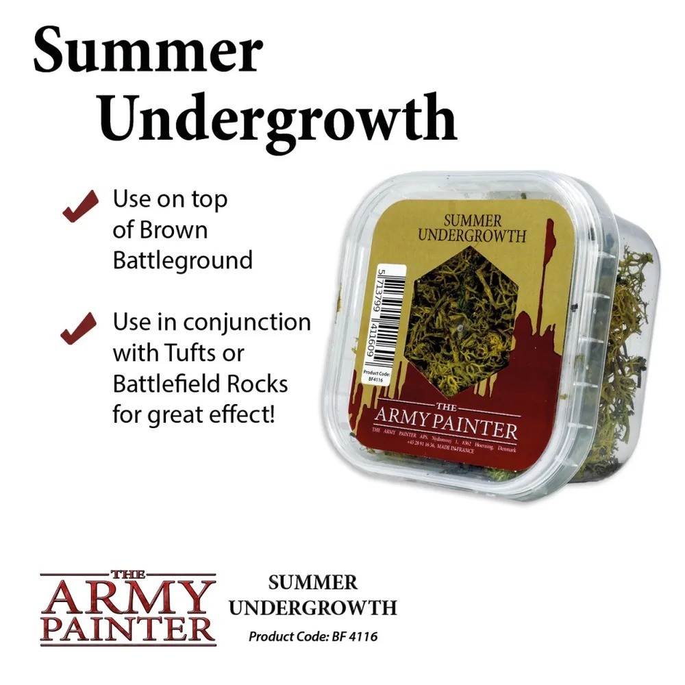 Summer Undergrowth - Flocage pour socles Army Painter