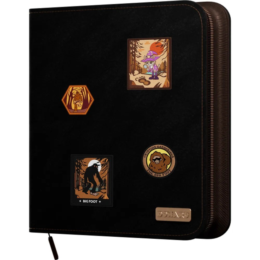 DOMARU Classeur 12 poches Cryptids Collection Dusky Ochre