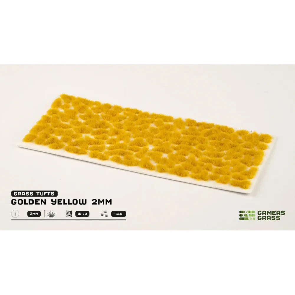 Golden Yellow 2mm - Touffes GamersGrass