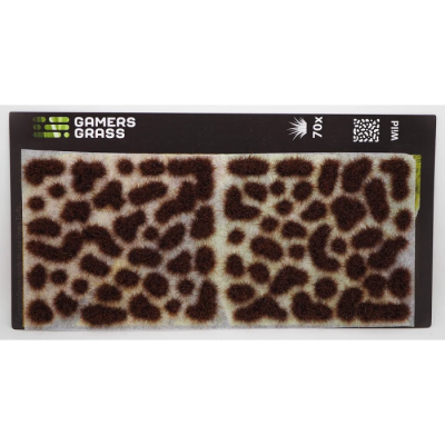 Tufts Wild 4mm Brown - Végétation aride pour décors