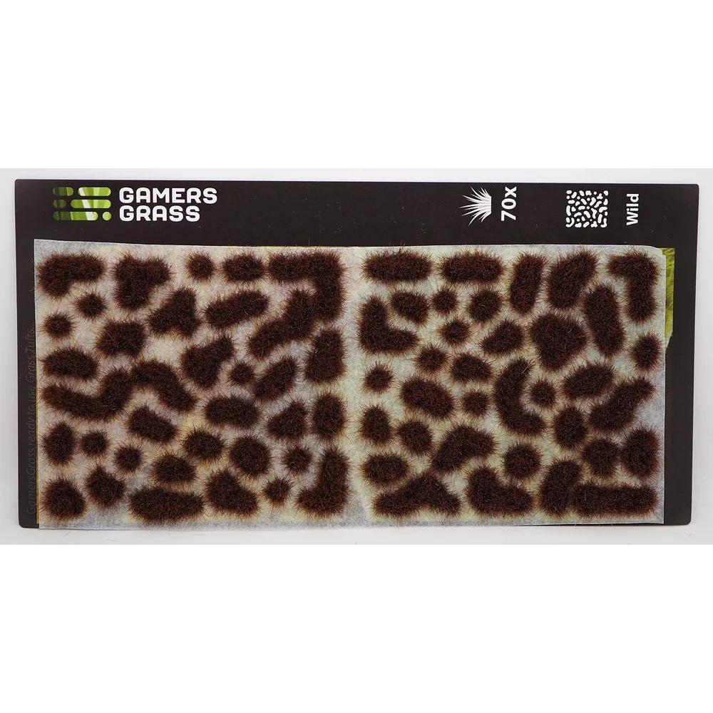 Tufts Wild 4mm Brown - Végétation aride pour décors