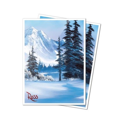 Bob Ross Winter Paradise - 105 protège-cartes Apex Deck Protector