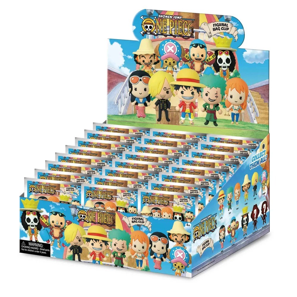 One Piece Series 1 - 3D Foam Bag Clip