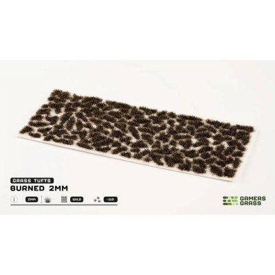 Burned 2 mm - Touffes de décor