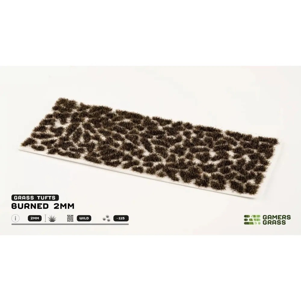 Burned 2 mm - Touffes de décor