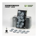 Gamers Grass Frost Lake Bases Rondes 28 mm x10