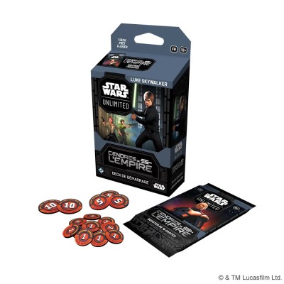 Star Wars Unlimited : Cendres de l'Empire - Deck de Démarrage Luke Skywalker