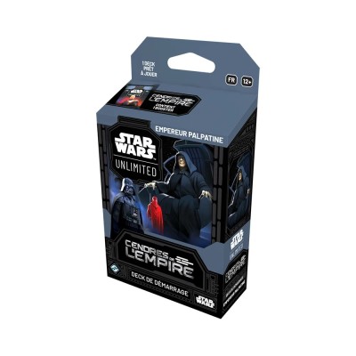 Star Wars Unlimited : Cendres de l'Empire - Deck de Démarrage Empereur Palpatine
