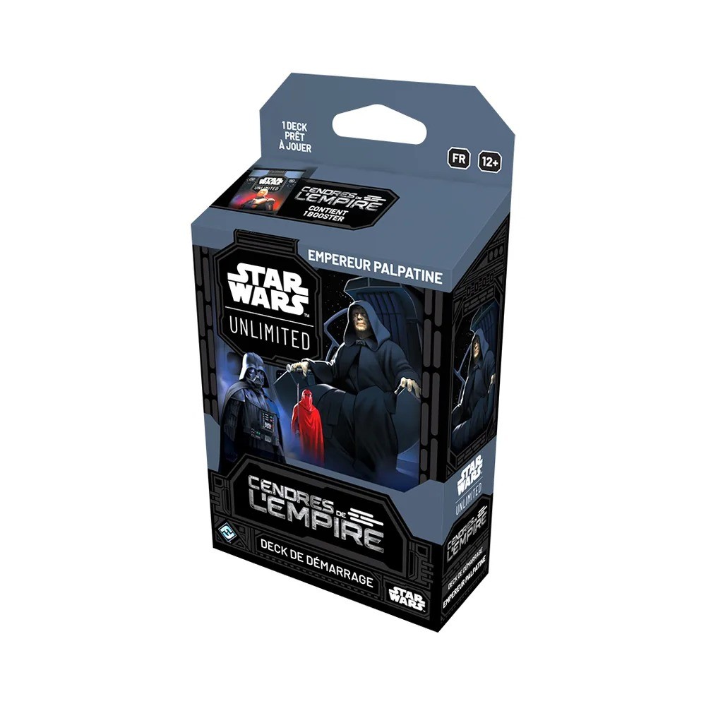 Star Wars Unlimited : Cendres de l'Empire - Deck de Démarrage Empereur Palpatine