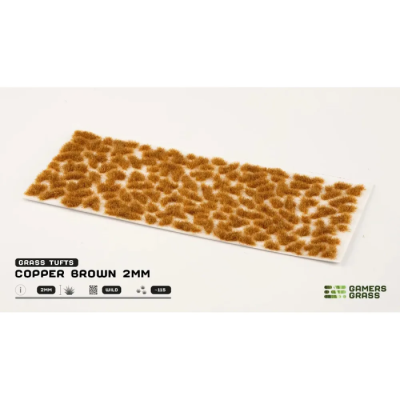 Copper Brown 2mm - Touffes Végétation Miniature