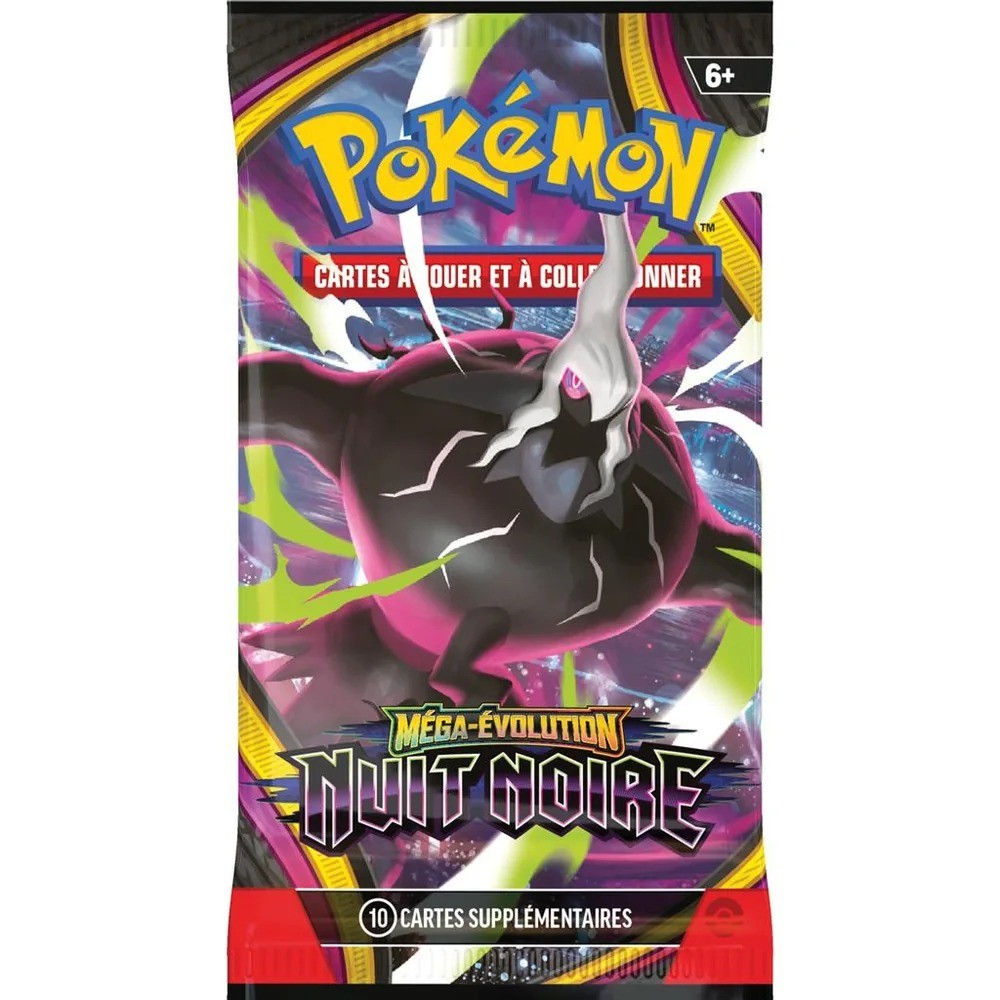 Pokémon JCC Méga-Évolution – Nuit Noire (ME05) – Booster français