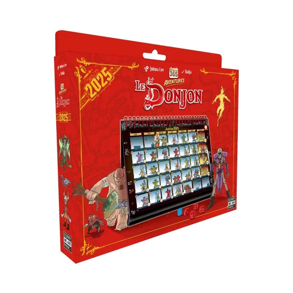 365 Aventures - Le Donjon (calendrier-jeu 2025)