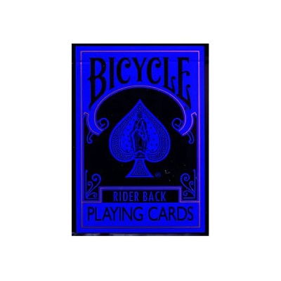 Bicycle Rider Back - Reverse Bleu Noir