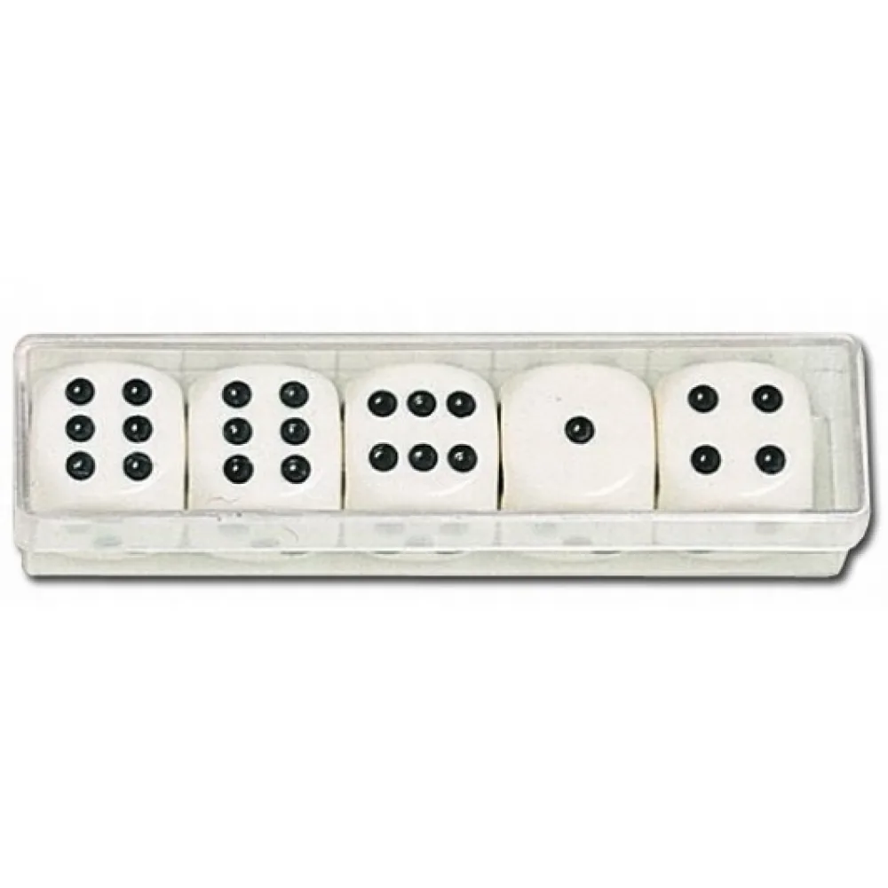 Set de 5 Dés 22mm Piatnik