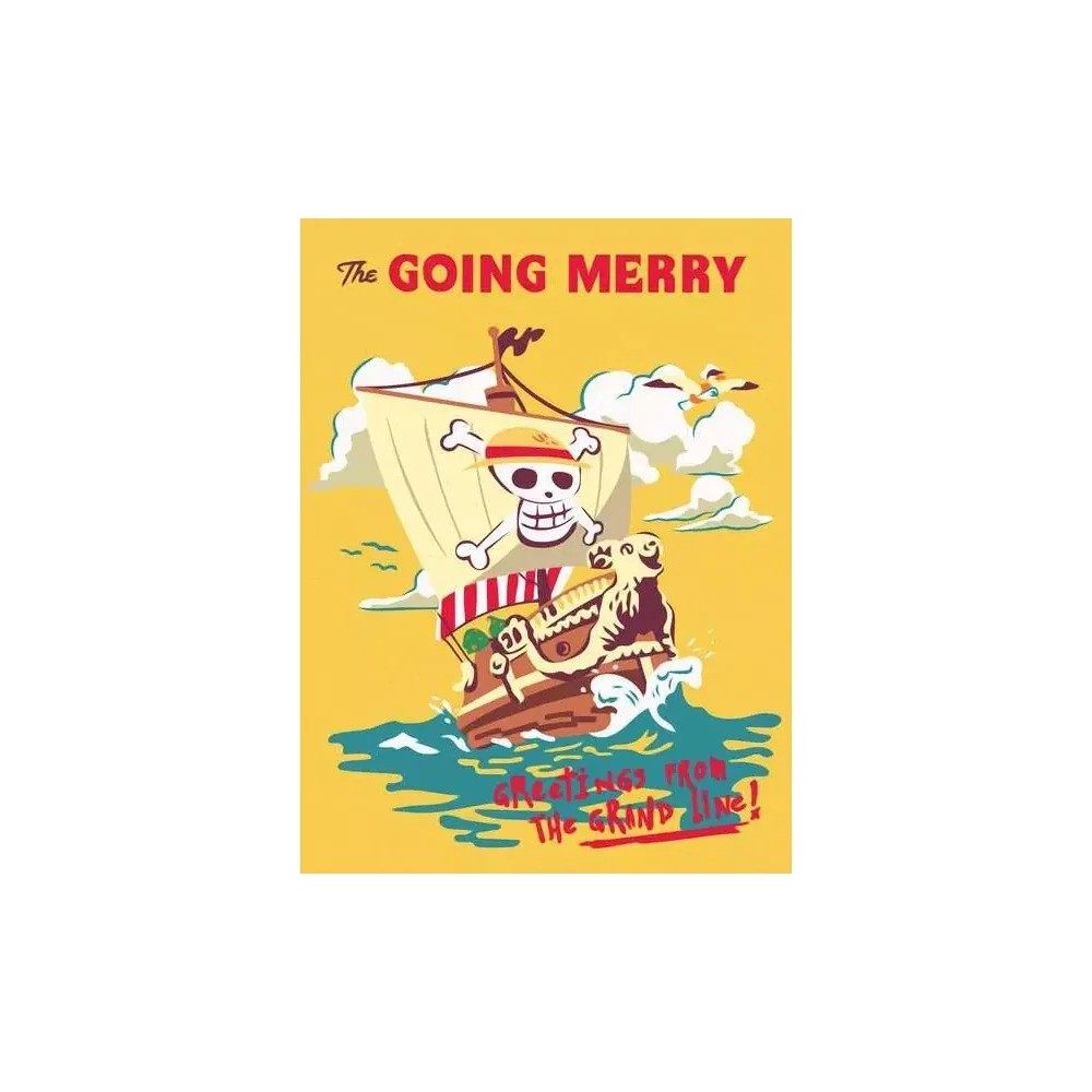 CreArt One Piece : Going Merry, peinture par numéros 18 × 24 cm