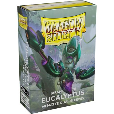 Dragon Shield Japanese Matte Dual Sleeves 60 Eucalyptus