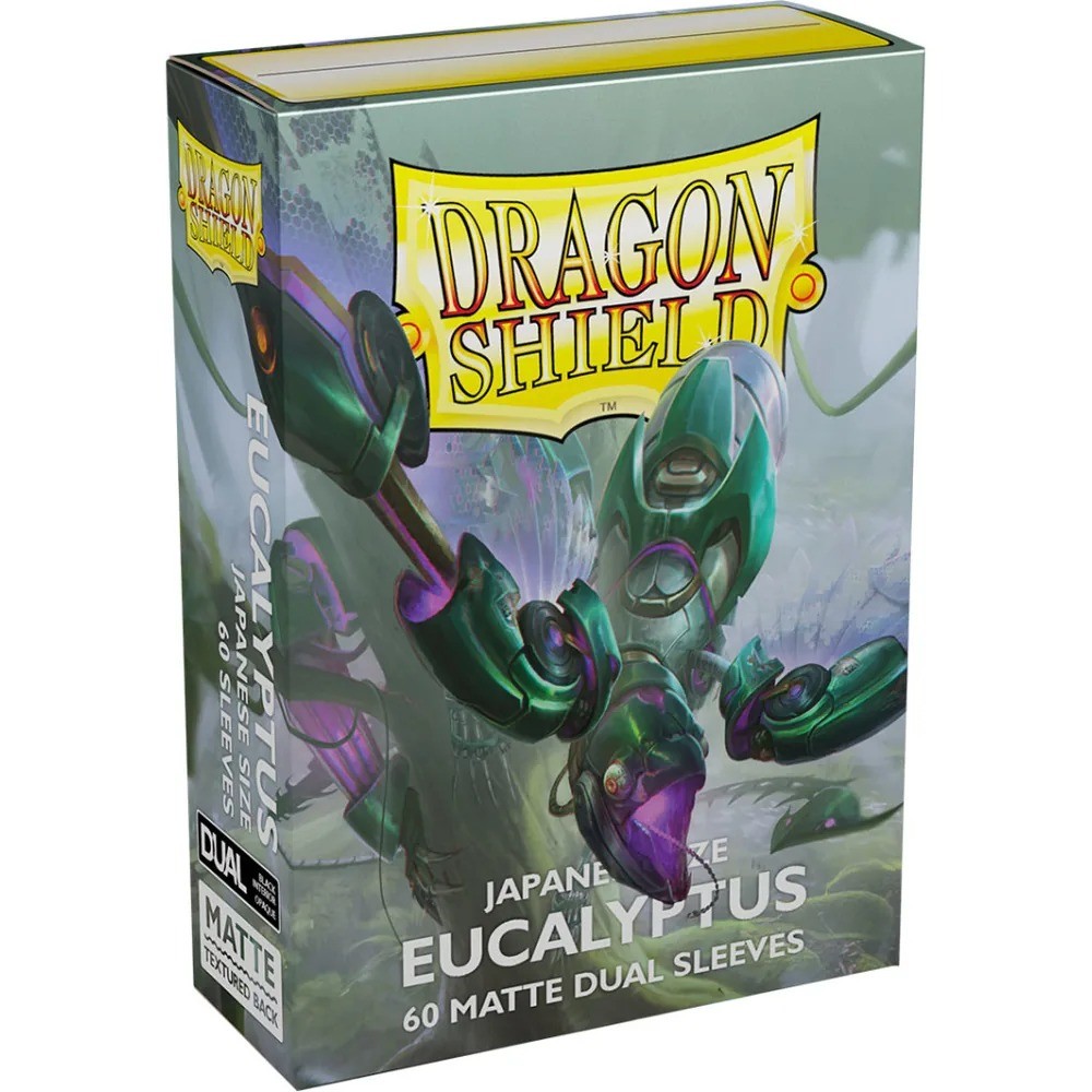 Dragon Shield Japanese Matte Dual Sleeves 60 Eucalyptus