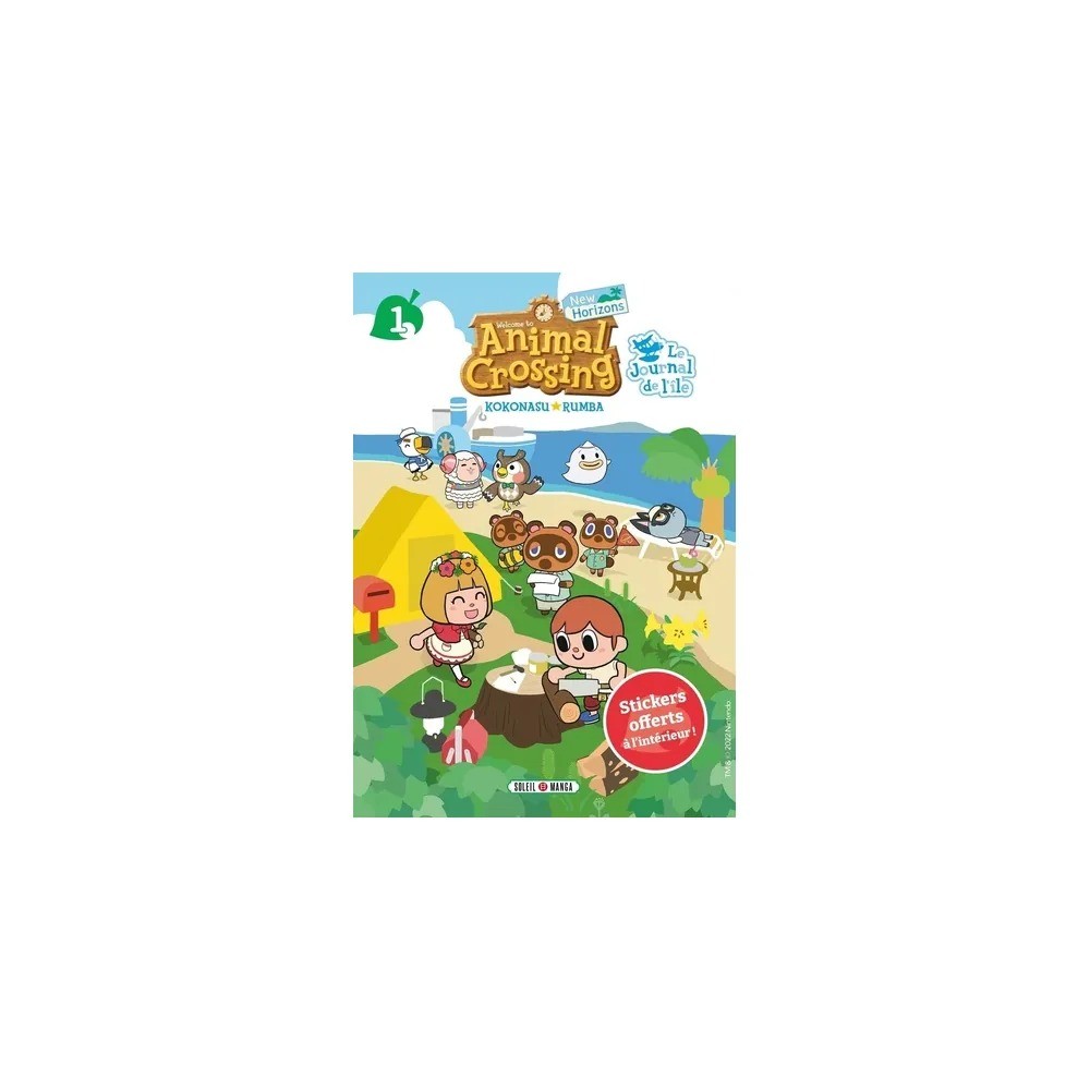 Animal Crossing : New Horizons - Le journal de l'île, tome 1