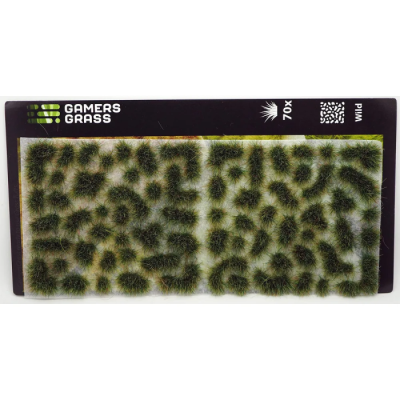 Gamers Grass Strong Green 6mm Wild - Touffes d'herbe
