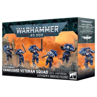 Warhammer 40,000 : Space Marines - Escouade de Vétérans d'Avant-garde à Réacteurs Dorsaux