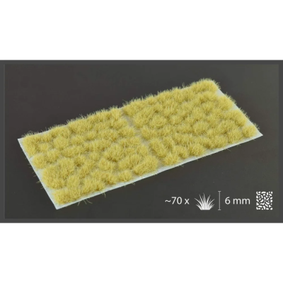 Touffes d'herbe beige 6mm Wild (70+ pièces)