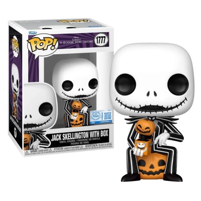 POP! Disney N° 1777 - Jack with Box - L'Étrange Noël de Monsieur Jack