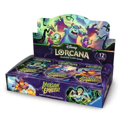 Disney Lorcana – Chapitre 13 : Invasion Épineuse ! – Display de 24 boosters FR