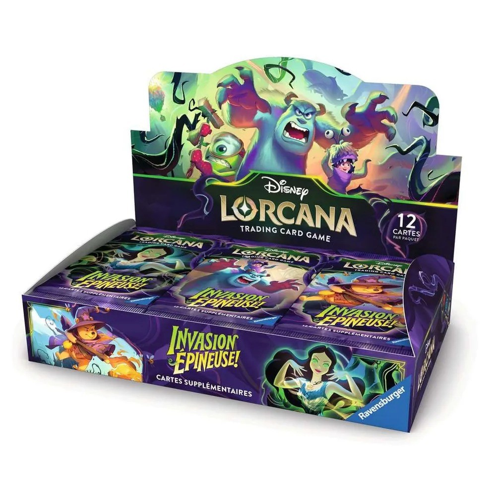 Disney Lorcana – Chapitre 13 : Invasion Épineuse ! – Display de 24 boosters FR