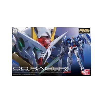 Bandai RG 1/144 GN-0000+GNR-010 00 Raiser – Mobile Suit Gundam 00
