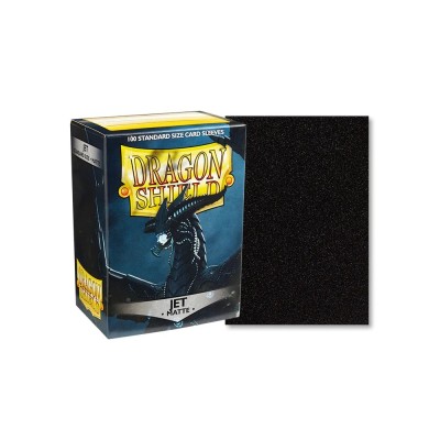 Dragon Shield Matte Jet, 100 protège-cartes standard