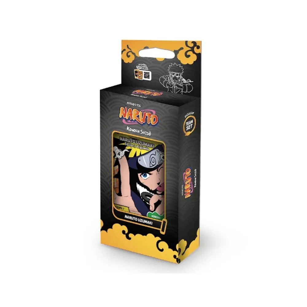 NARUTO Mythos TCG – Team Set Naruto Uzumaki – Konoha Shidō – 2e Édition – FR