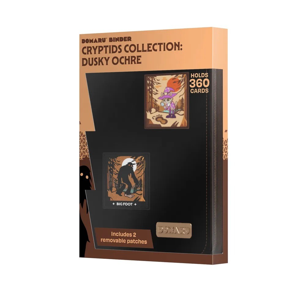 Gatherers' Tavern DOMARU 9-Pocket Binder Cryptids Collection Dusky Ochre