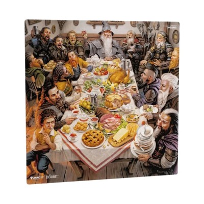Tapis de jeu 2 joueurs Magic: The Gathering | Le Hobbit - Scene 1
