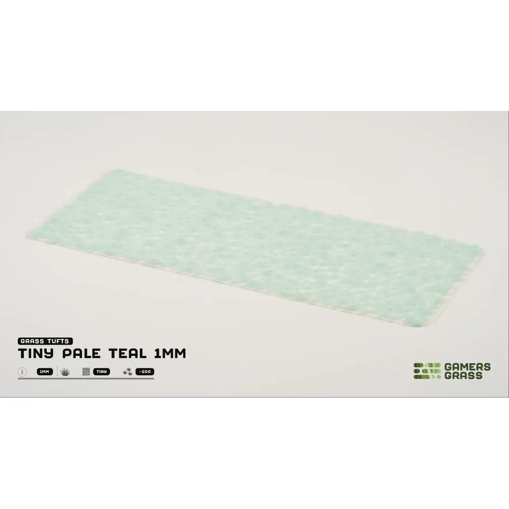 Gamers Grass Tiny Pale Teal 1 mm